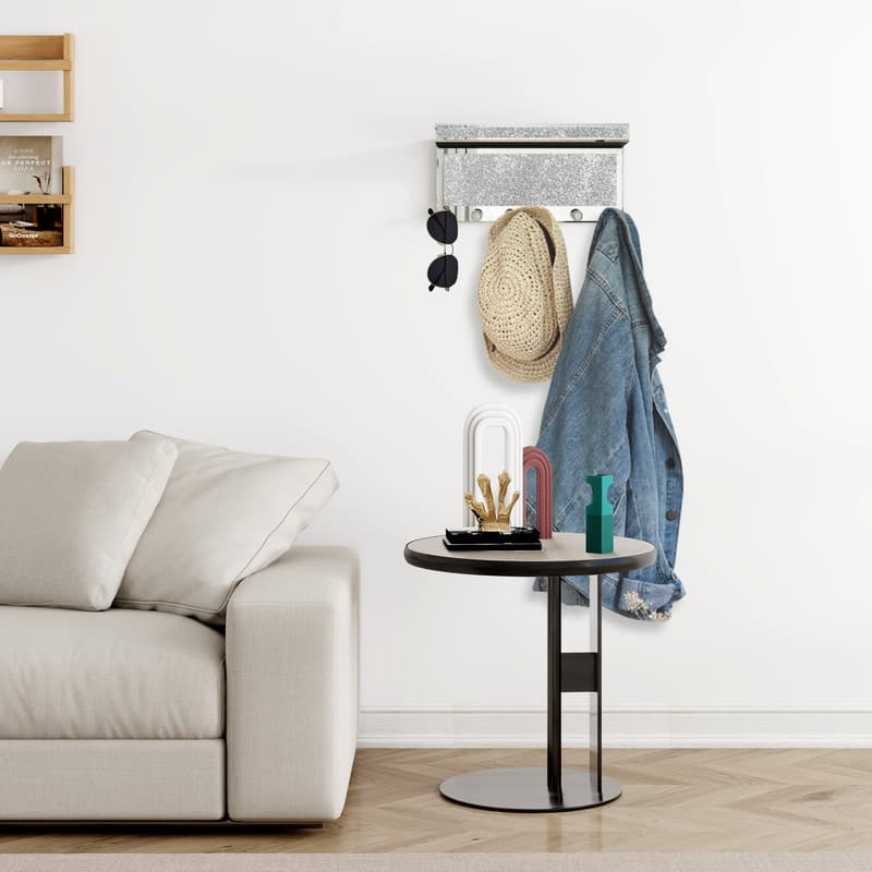 Wall Key Hook with Mirror