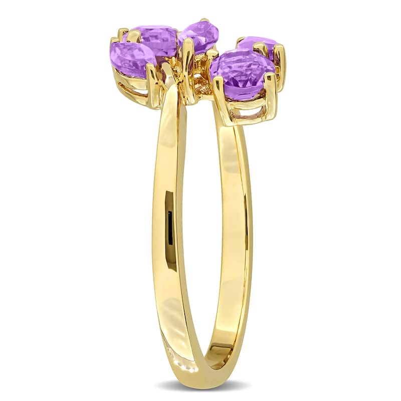 Miadora Multi-Gem Five Stone Ring Sterling Silver