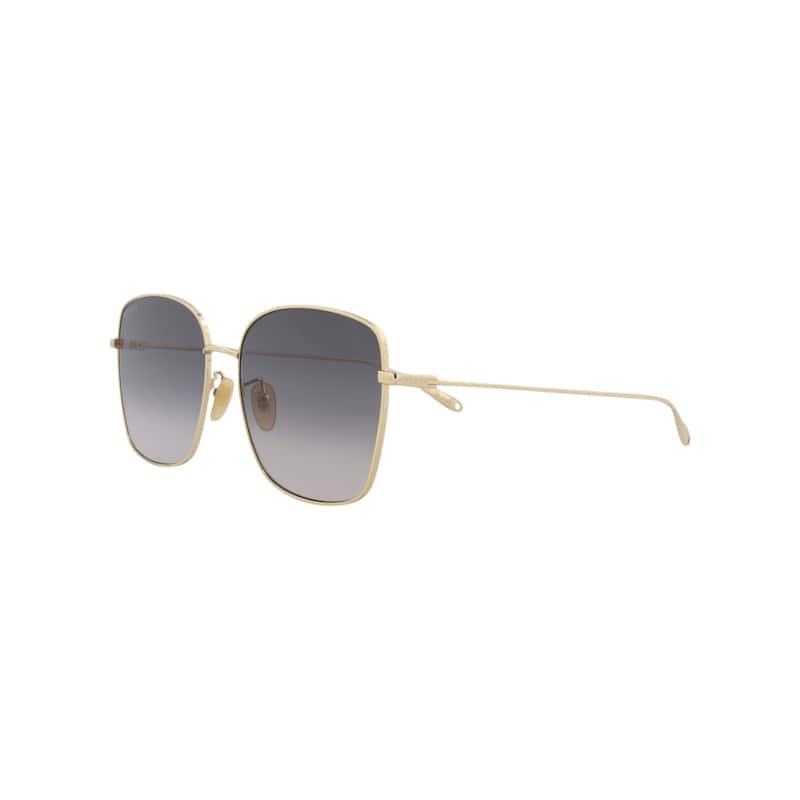 Gucci Square-Frame Metal Sunglasses