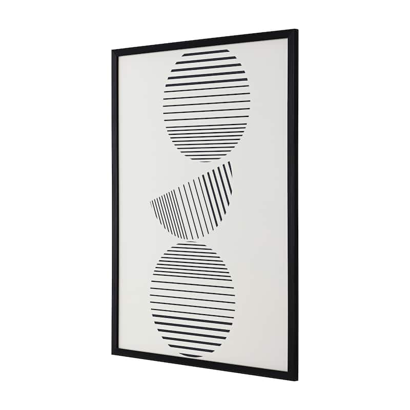 SAFAVIEH Justyna Balancing Act 18 x 24-inch Framed Wall Art
