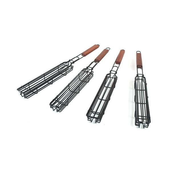 Charcoal Companion Nonstick Kabob Grilling Baskets - Thumbnail 3