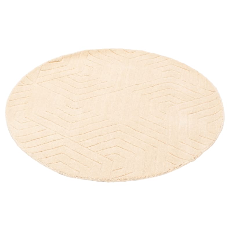 Kashkuli Gabbeh Beige Rug 4'0" x 4'0" - 4'0 x 4'0