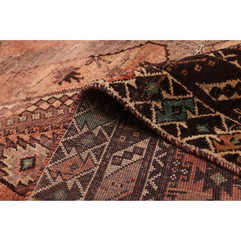 ECARPETGALLERY Hand-knotted Konya Anatolian Copper Wool Rug - 4'8 x 10'1