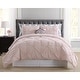 preview thumbnail 20 of 24, Truly Soft Pinch Pleat 8 Piece Bed in a Bag with Kilim Printed Sheets Blush - Queen - 8 Piece