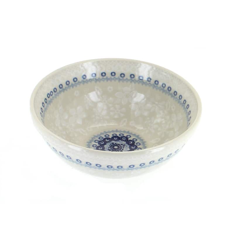Blue Rose Polish Pottery Manufaktura Cereal Bowl