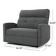 preview thumbnail 20 of 19, Halima Fabric 2-seater Recliner Club Chair by Christopher Knight Home