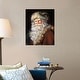 preview thumbnail 11 of 26, "Father Christmas" Traditional Santa Winter Holiday Poster Print