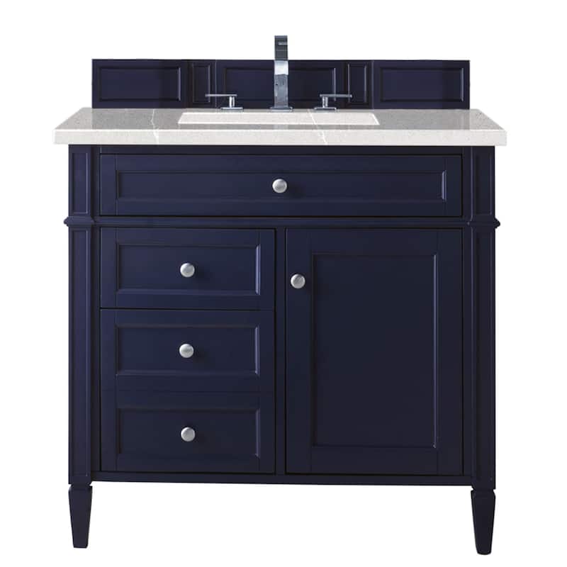 James Martin Vanities Brittany 36" Single Vanity, Victory Blue