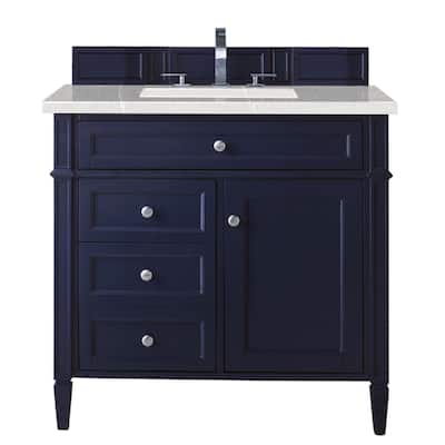 James Martin Vanities Brittany 36" Single Vanity, Victory Blue