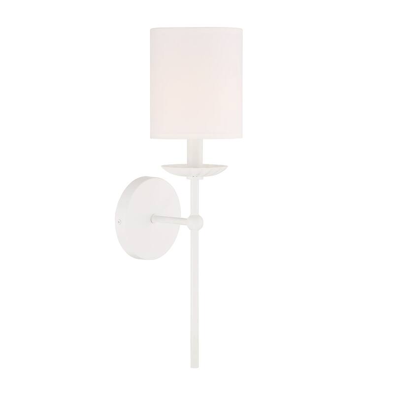 Bellevue SH90079 19" Tall Wall Sconce - White