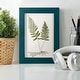 preview thumbnail 18 of 138, Nature Printed Ferns IX -Framed Print w/glass-Cherry Red