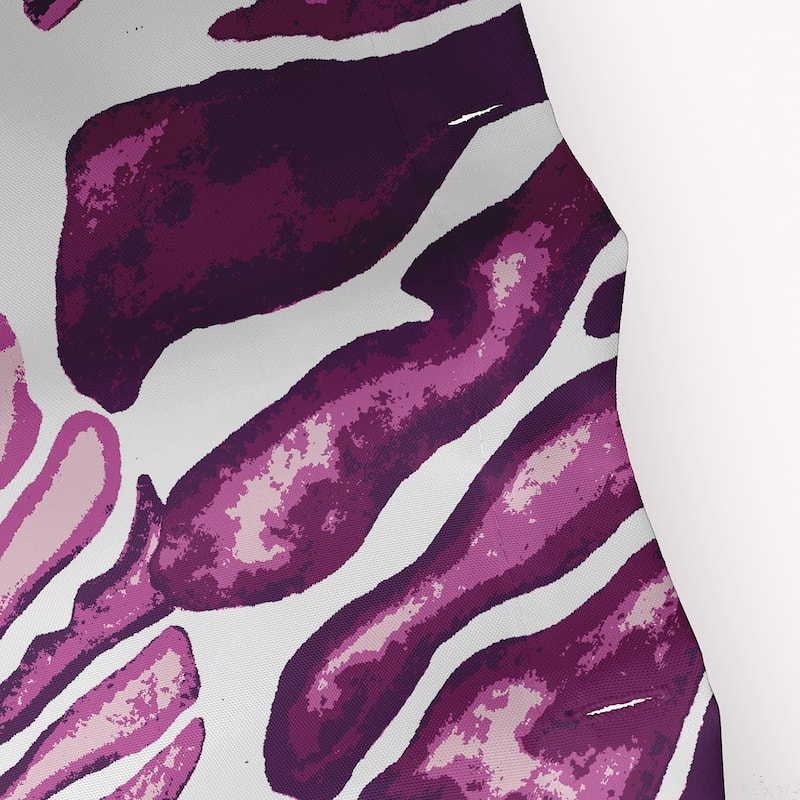 Palm Leaves, Floral Print Shower Curtain