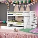 preview thumbnail 32 of 43, Modern Full over Full Multifunctional Bunk Bed With Trundle And Staircase,Storage Drawers,Solid Construction