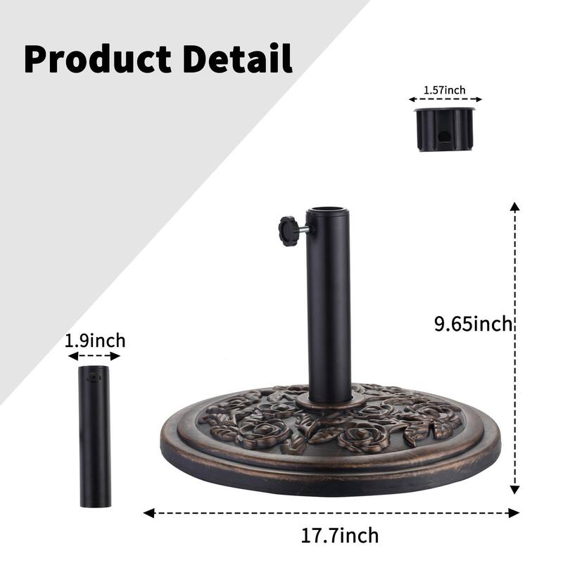 Autlaycil 7.5FT Patio Umbrella with Tilt and Crank