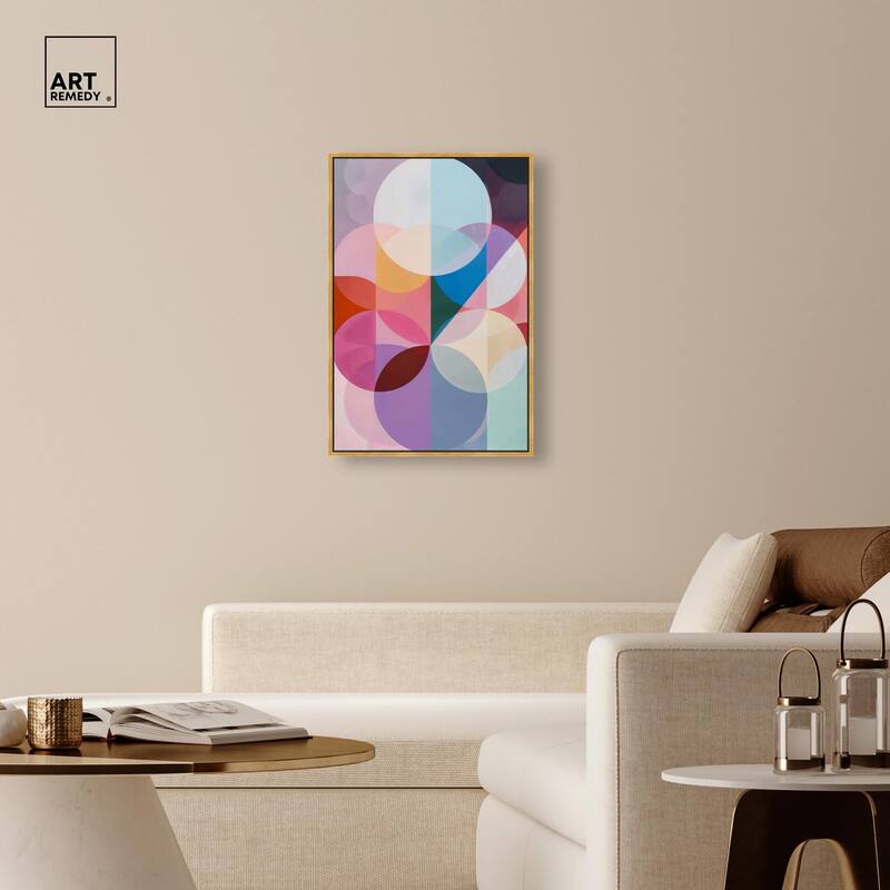 Oneiric Circles III Canvas by Art Remedy