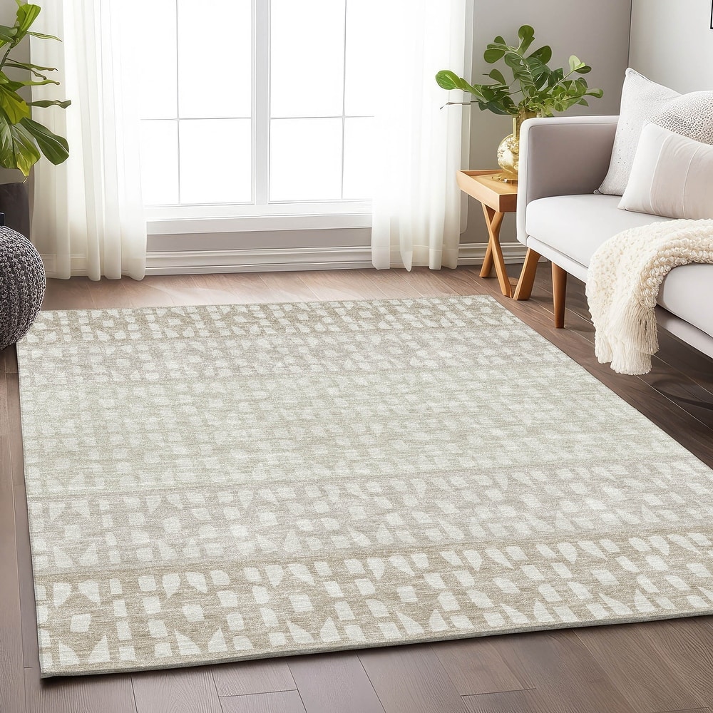 Premium Washable Super Soft Ombre Imprints Mayfield Rug