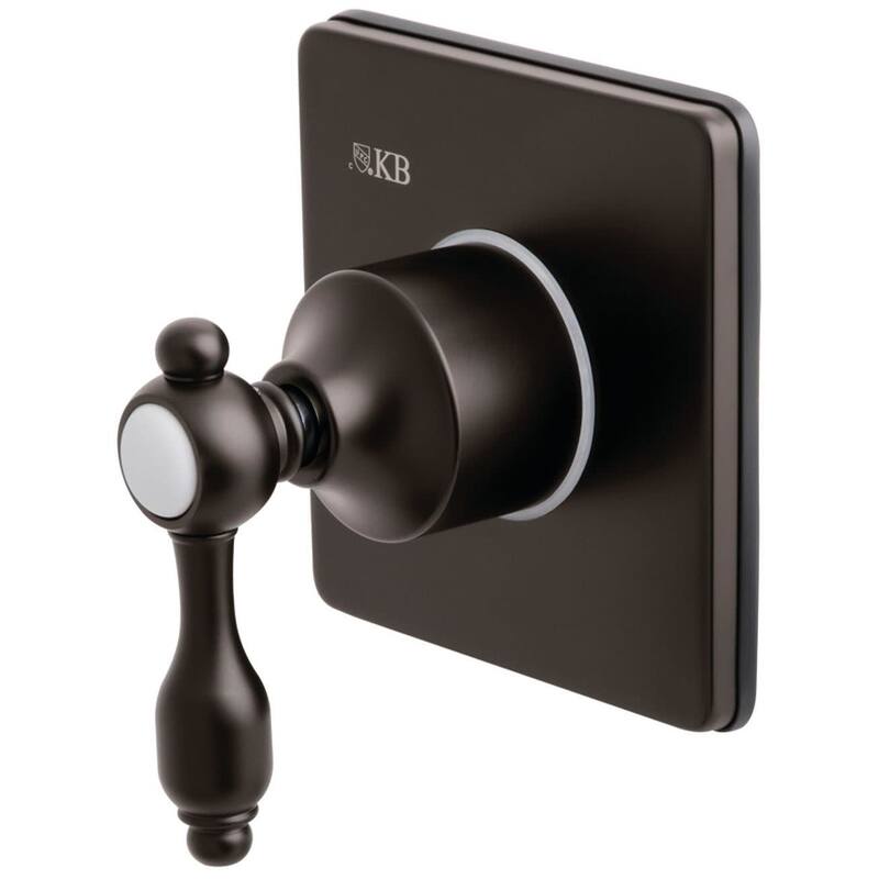 Kingston Brass Tudor Single Handle 3 Function Diverter Valve Trim - Oil Rubbed Bronze