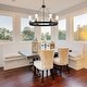 preview thumbnail 3 of 18, Acroma 6 Light 27In Farmhouse Wagon Wheel Modern Chandelier-UL - N/A