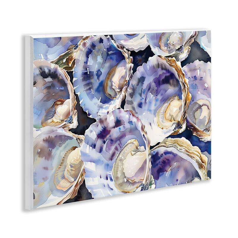 Stupell Maritime Clams & Oysters Wall Plaque Art Design By Heidi Kuntz