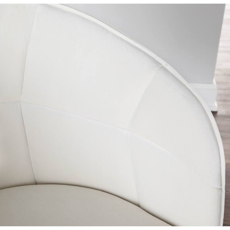 Silver Orchid Ralston Contemporary-Glam Velvet Upholstered Chair - N/A