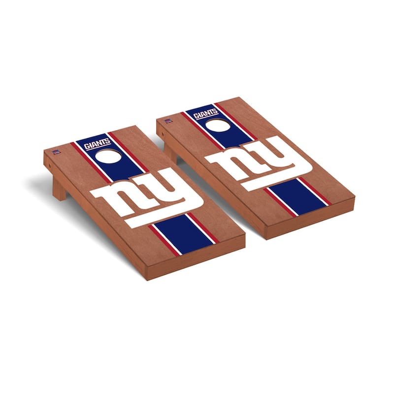 New York Giants 2x4 Pro Cornhole Boards - V2 - Include Team Logo Bags