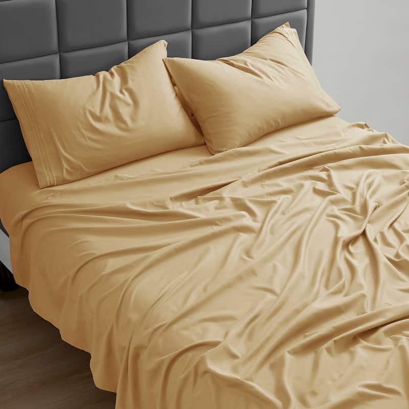 Clara Clark Premium 1800 Series Ultra-soft Deep Pocket Bed Sheet Set