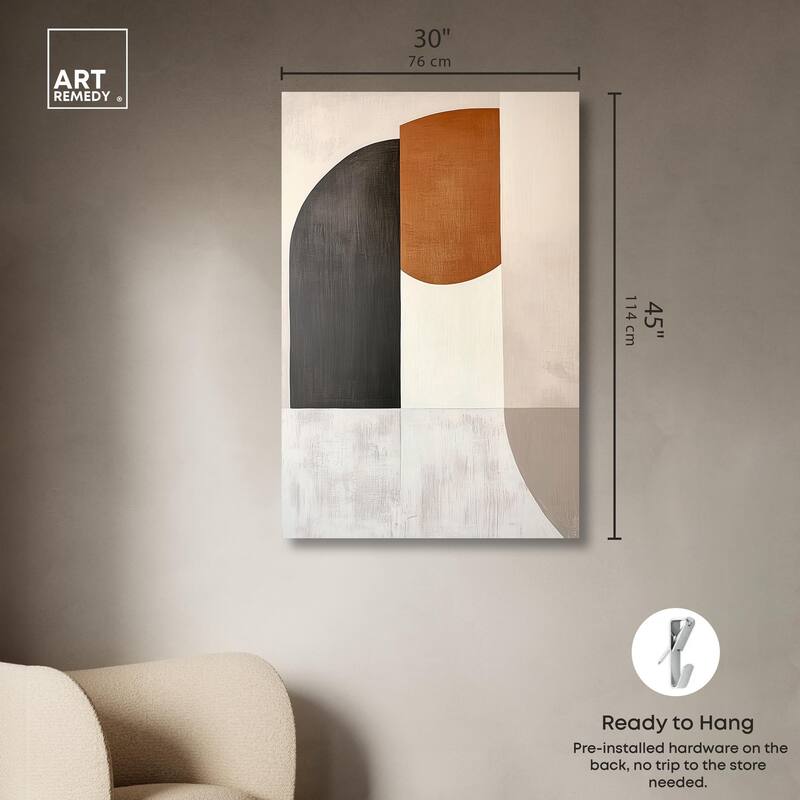 Weimar Echoes IV Canvas by Art Remedy, Gallery Wrapped