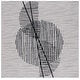 preview thumbnail 5 of 29, SAFAVIEH Odyssey Vandna Mid-Century Modern Rug 6'7" Square - Grey/Black - Square