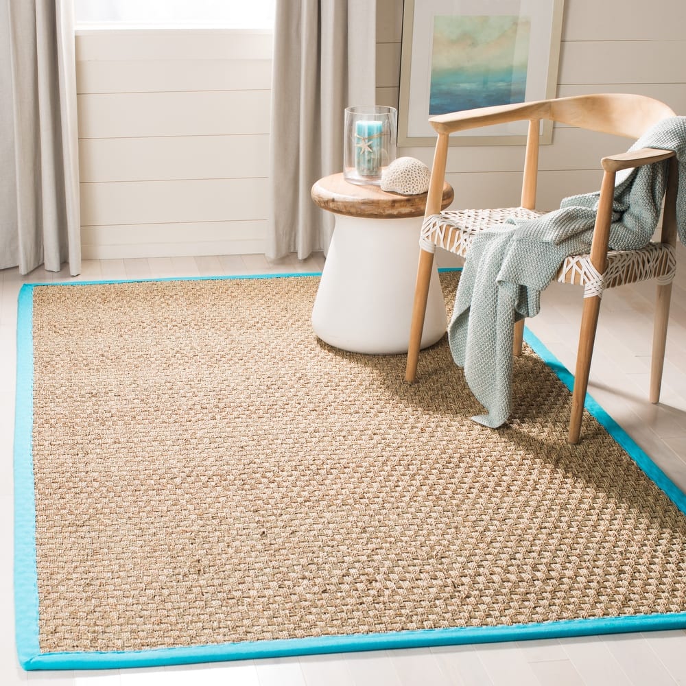 SAFAVIEH Natural Fiber Zymryd Basketweave Seagrass Rug