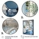 preview thumbnail 3 of 4, Designart "Bathroom Tranquil Reflections II" Bathroom Wall Art Prints