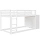 preview thumbnail 12 of 50, Twin over Twin Bunk Bed with 4 Drawers and 3 Shelves