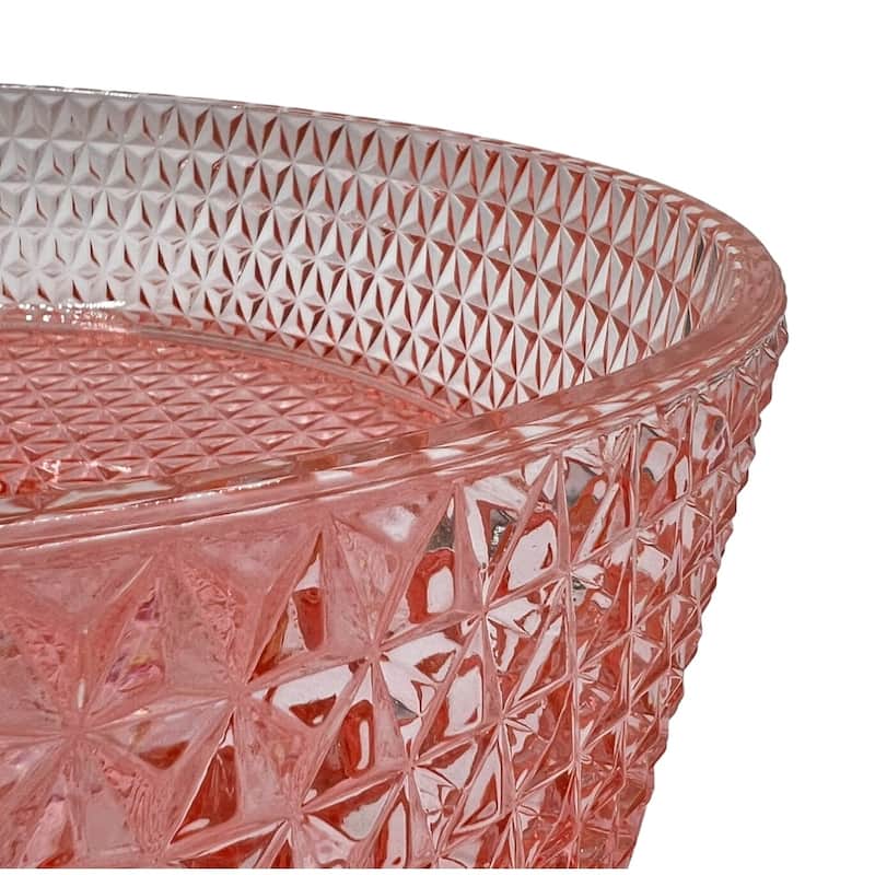 Scotch Round Basin Glass Crystal Bathroom Vessel Sink in Multiple Colors
