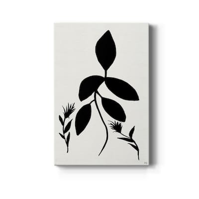 Silhouette Garden I Premium Gallery Wrapped Canvas - Ready to Hang