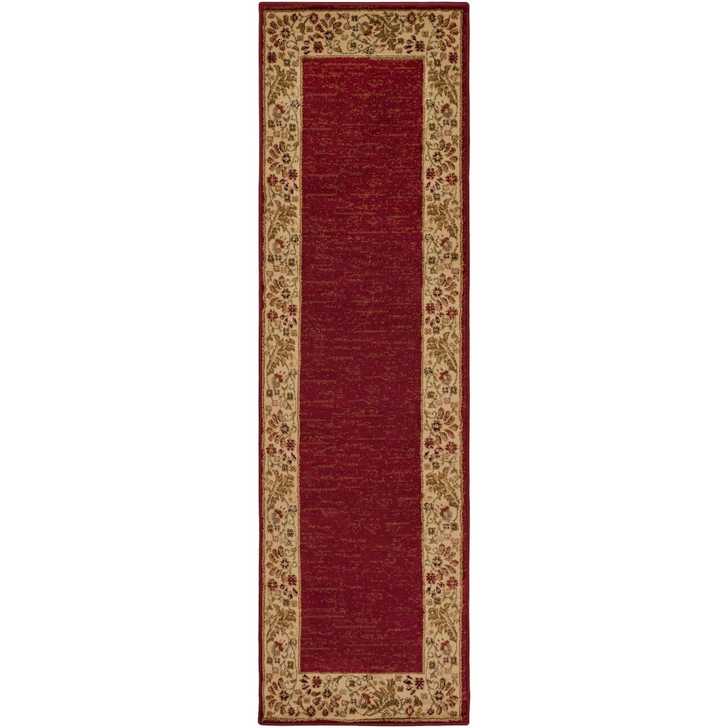St. Thomas Classic Bordered Runner Rug