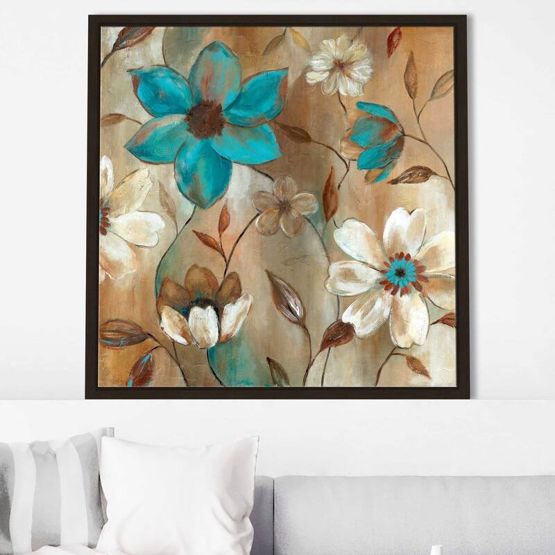 "Garden Glow II" by Carol Robinson Print on Floating Canvas
