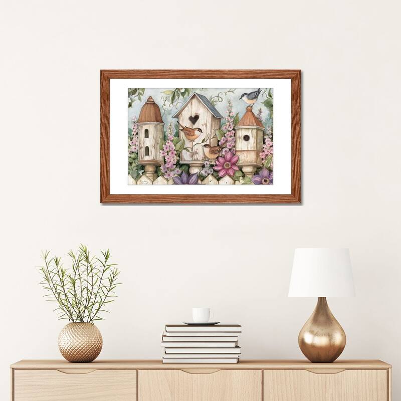 iCanvas "Spring Birdhouse I" by Susan Winget