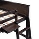 preview thumbnail 30 of 28, Full size Space-saving Loft Bed with Drawers, Shelves, Desk and Storage Drawers