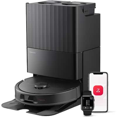 Roborock QV 35S Robot Vacuum and Mop,10000Pa Suction, Self-Emptying, Self-Washing & Air Drying,10mm Mop Raise