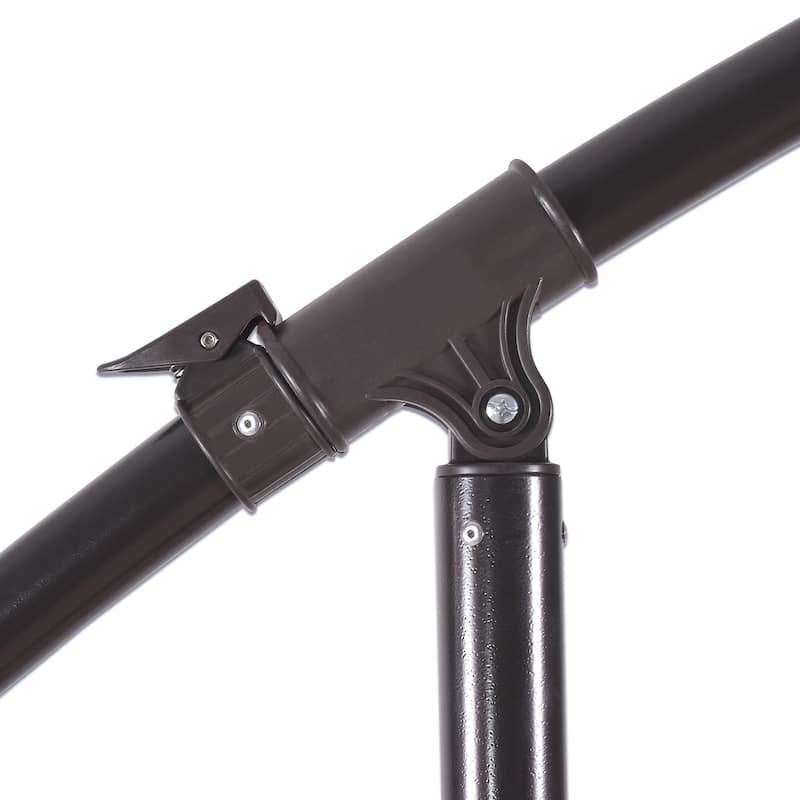 Aspen 10-foot Offset Cantilever Hanging Patio Umbrella