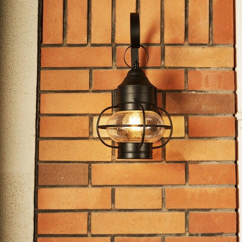 1- Light Outdoor Wall Lantern Light 2 Pack - 7.21"x8.34"x13.91"