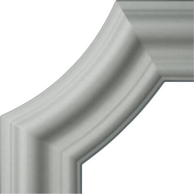 4"W x 4"H x 3/4"P Seville Panel Moulding Corner (matches moulding PML01X00SE)