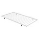 preview thumbnail 29 of 40, Metal Daybed with Trundle Bed and Curved Handle