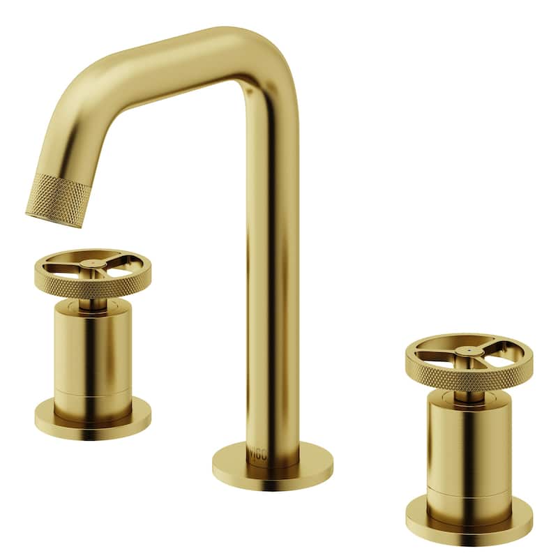 VIGO Cass 8" H 2-Handle Widespread Bathroom Faucet