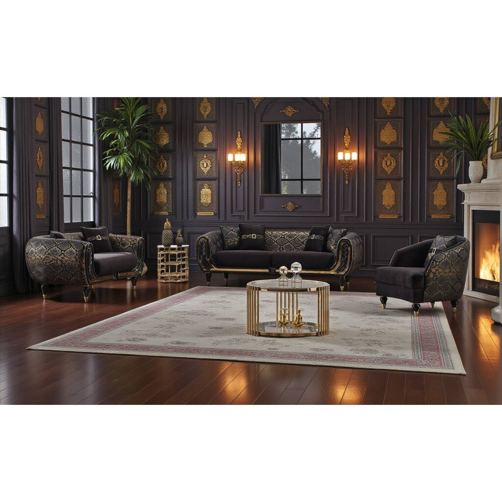 Haven 3 Pieces Living Room Sets 1 Sofa 1 Loveseat 1 Chair