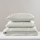 preview thumbnail 147 of 146, Chelsea Square Evans Pinch Pleated Soft Washed Boho Comforter Set