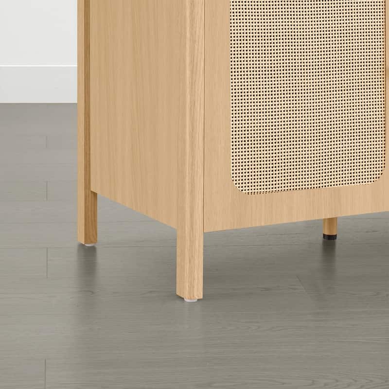 Spruce & Spring 62" Bohemian TV Stand Modern Media Console Entertainment Center