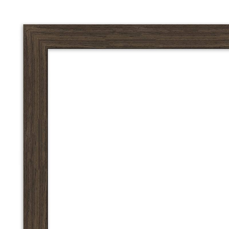 Woodgrain Stripe Wood Framed Natural Corkboard Bulletin Board