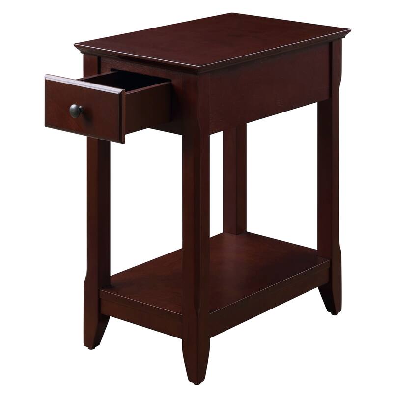 Symmons Accent Table with Bottom Shelf