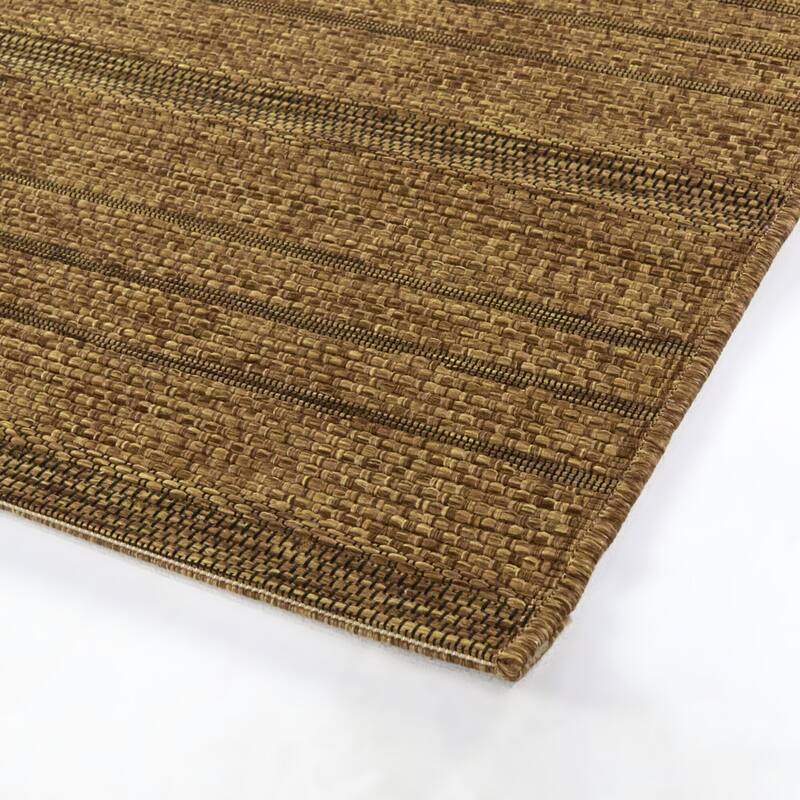 Errett Striped Indoor/Outdoor Area Rug