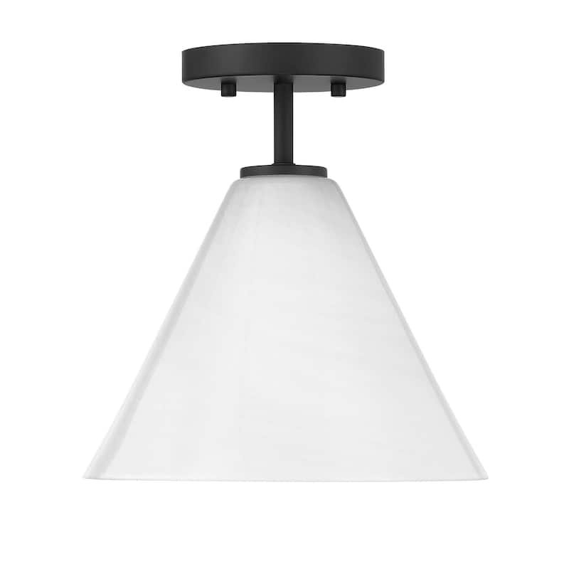 Savoy House 7-4011-1 Blair 10" Wide LED Semi-Flush Ceiling Fixture /